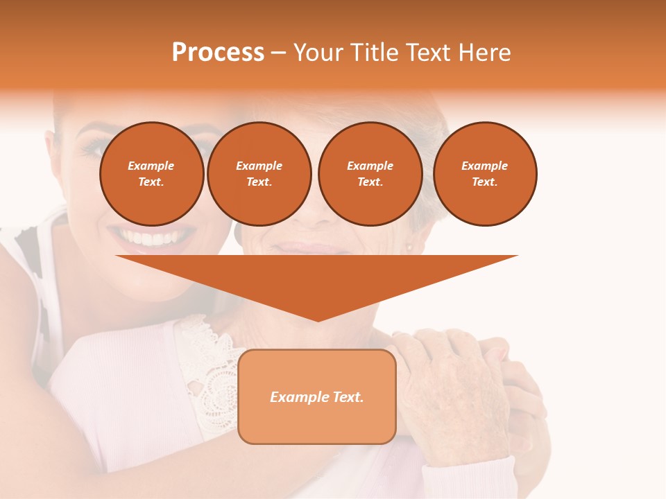 Female Cute Portrait PowerPoint Template