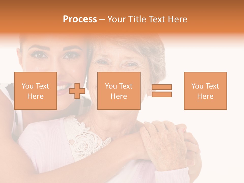 Female Cute Portrait PowerPoint Template