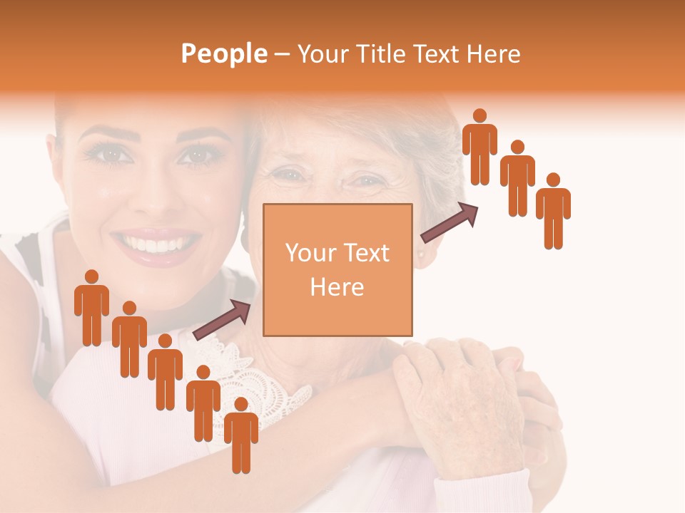 Female Cute Portrait PowerPoint Template