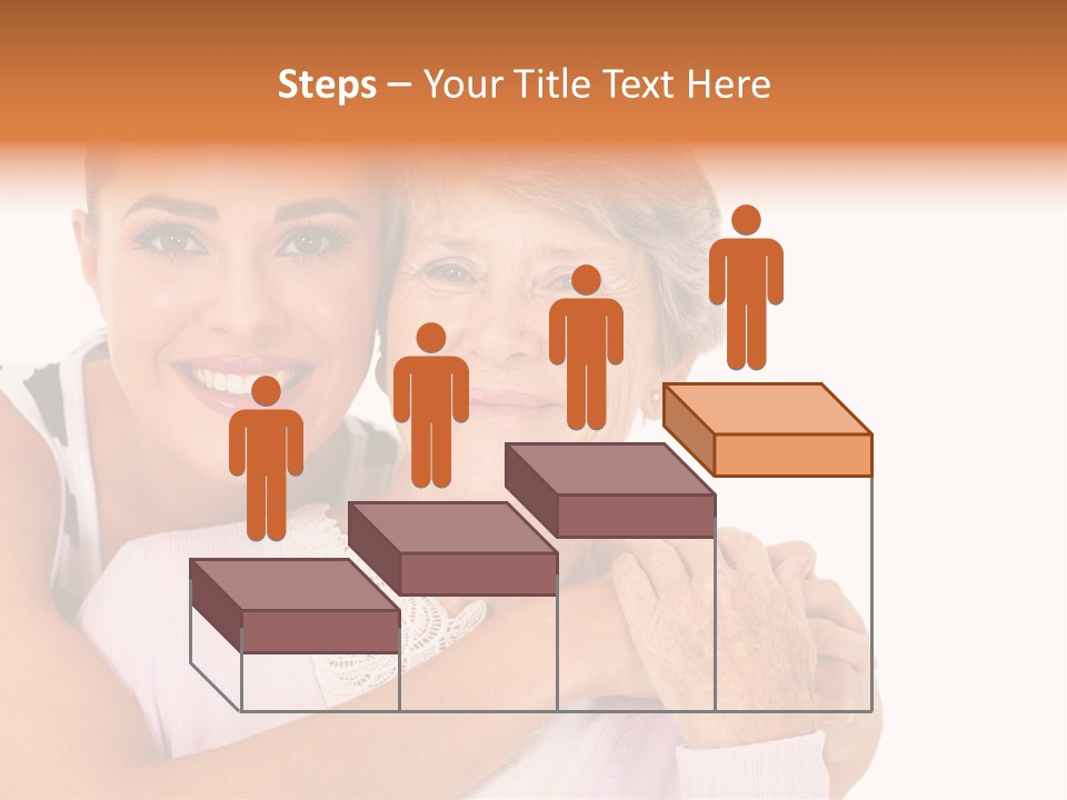 Female Cute Portrait PowerPoint Template