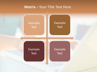 Keyboard Focus Teenager PowerPoint Template