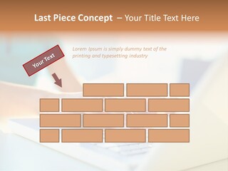 Keyboard Focus Teenager PowerPoint Template