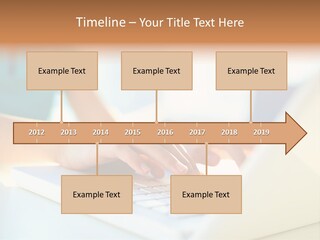 Keyboard Focus Teenager PowerPoint Template