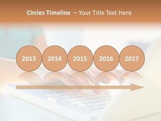 Keyboard Focus Teenager PowerPoint Template