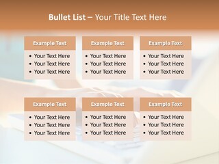 Keyboard Focus Teenager PowerPoint Template