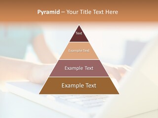 Keyboard Focus Teenager PowerPoint Template