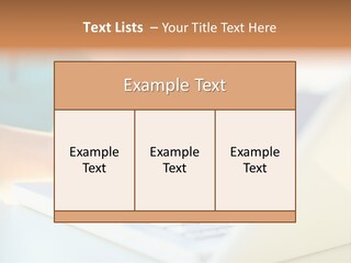 Keyboard Focus Teenager PowerPoint Template