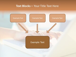 Keyboard Focus Teenager PowerPoint Template