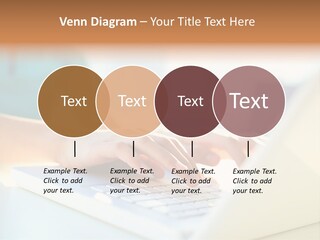 Keyboard Focus Teenager PowerPoint Template