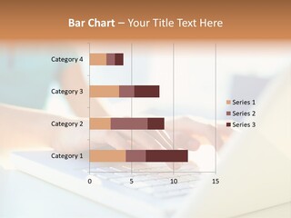 Keyboard Focus Teenager PowerPoint Template