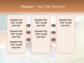 Keyboard Focus Teenager PowerPoint Template