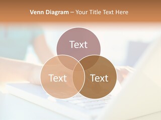 Keyboard Focus Teenager PowerPoint Template