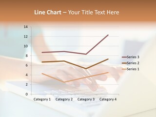 Keyboard Focus Teenager PowerPoint Template