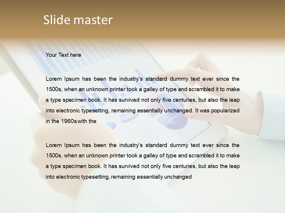 Analysis Finance Data PowerPoint Template