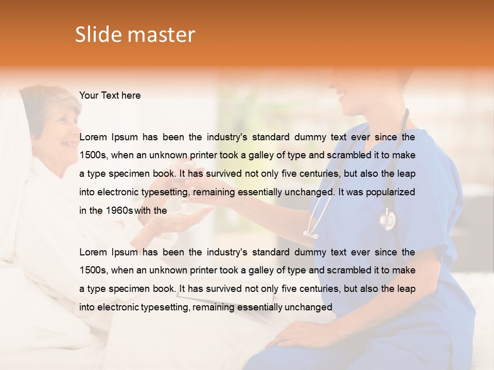 Helping Pajamas Water PowerPoint Template