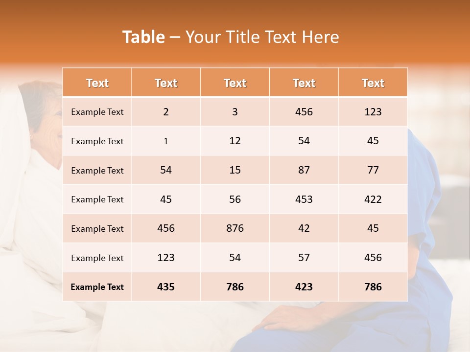Helping Pajamas Water PowerPoint Template