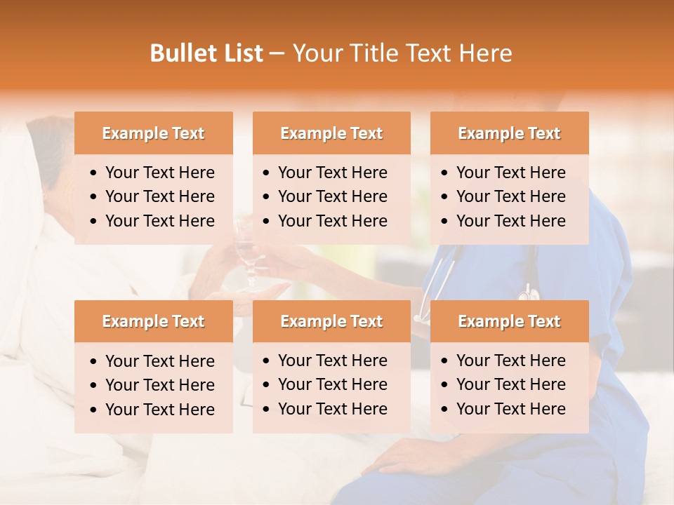 Helping Pajamas Water PowerPoint Template