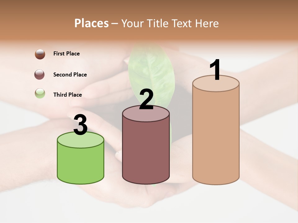 Hold Green Develop PowerPoint Template