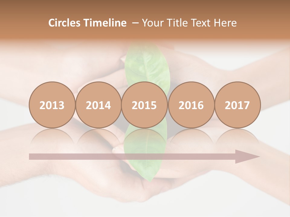 Hold Green Develop PowerPoint Template