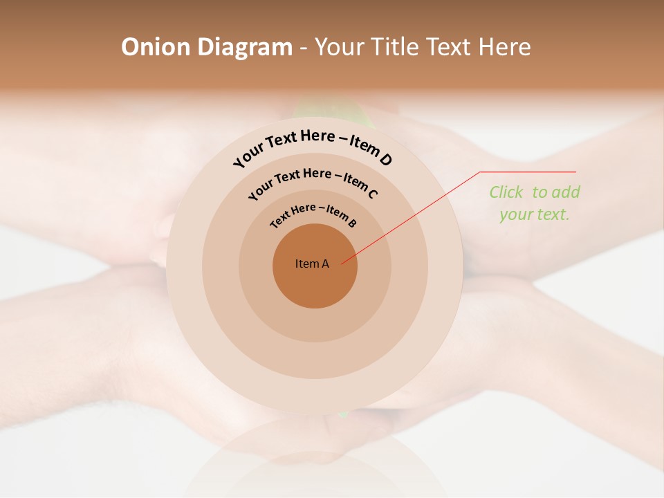 Hold Green Develop PowerPoint Template
