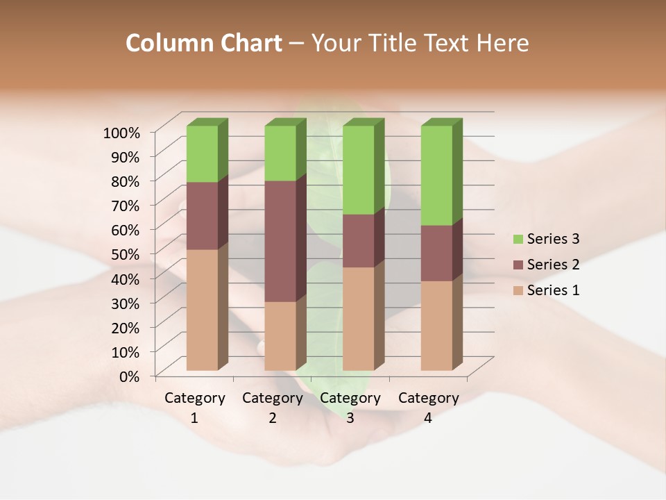 Hold Green Develop PowerPoint Template