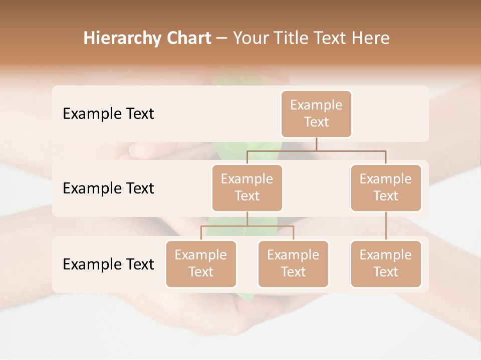 Hold Green Develop PowerPoint Template