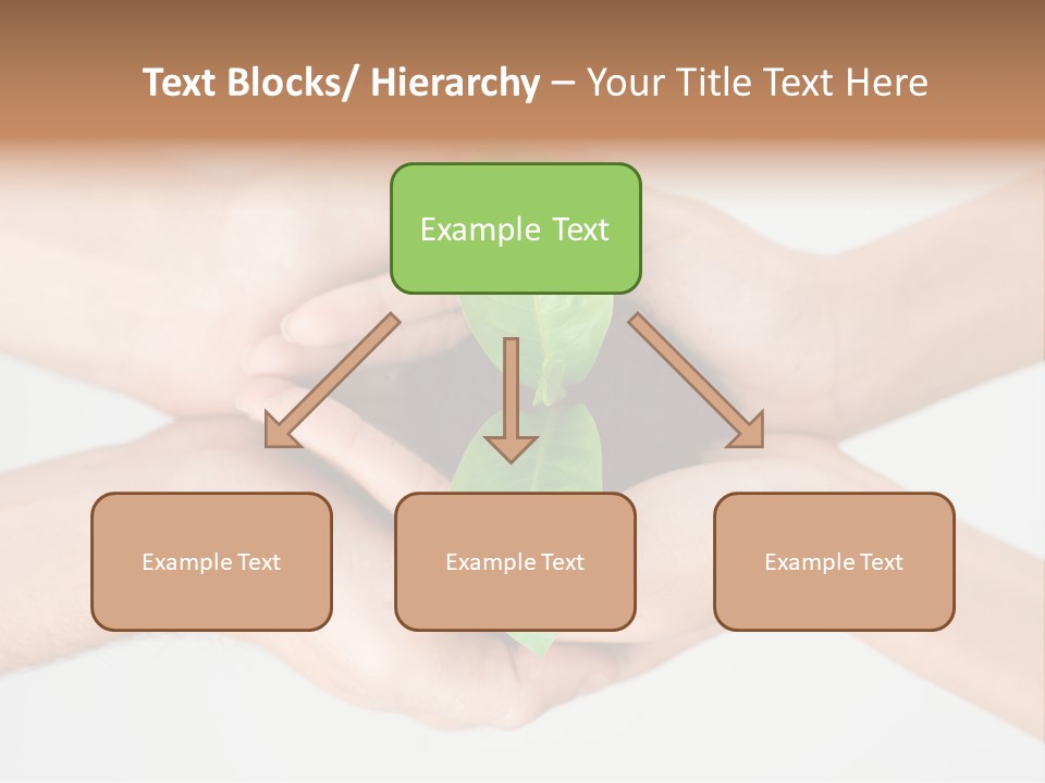 Hold Green Develop PowerPoint Template