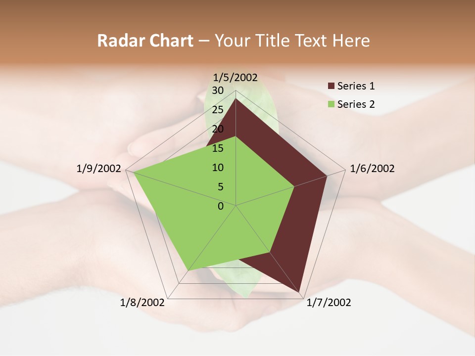 Hold Green Develop PowerPoint Template