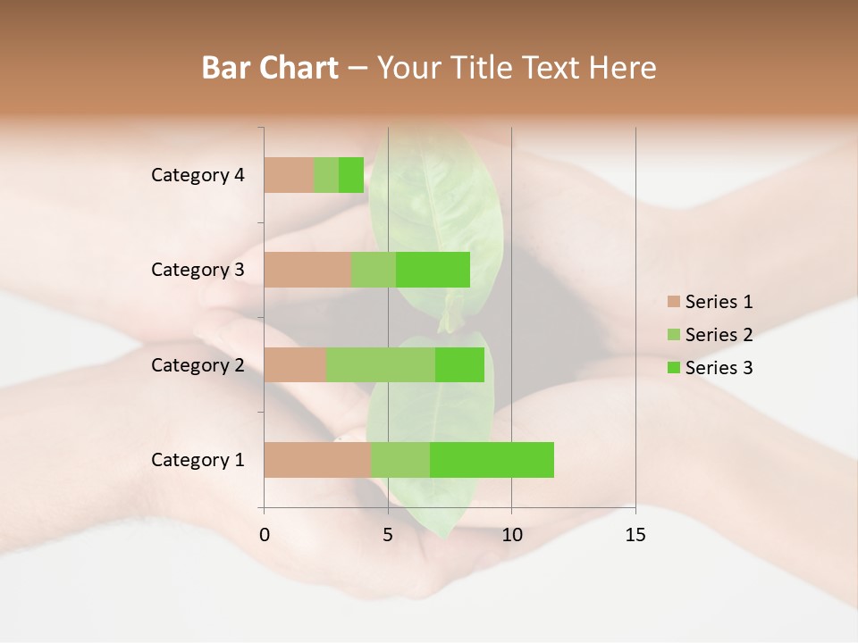 Hold Green Develop PowerPoint Template