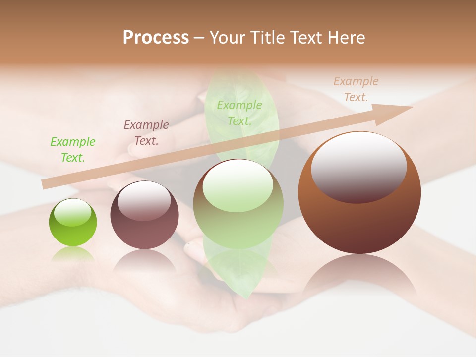 Hold Green Develop PowerPoint Template
