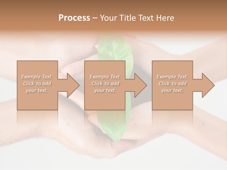 Hold Green Develop PowerPoint Template