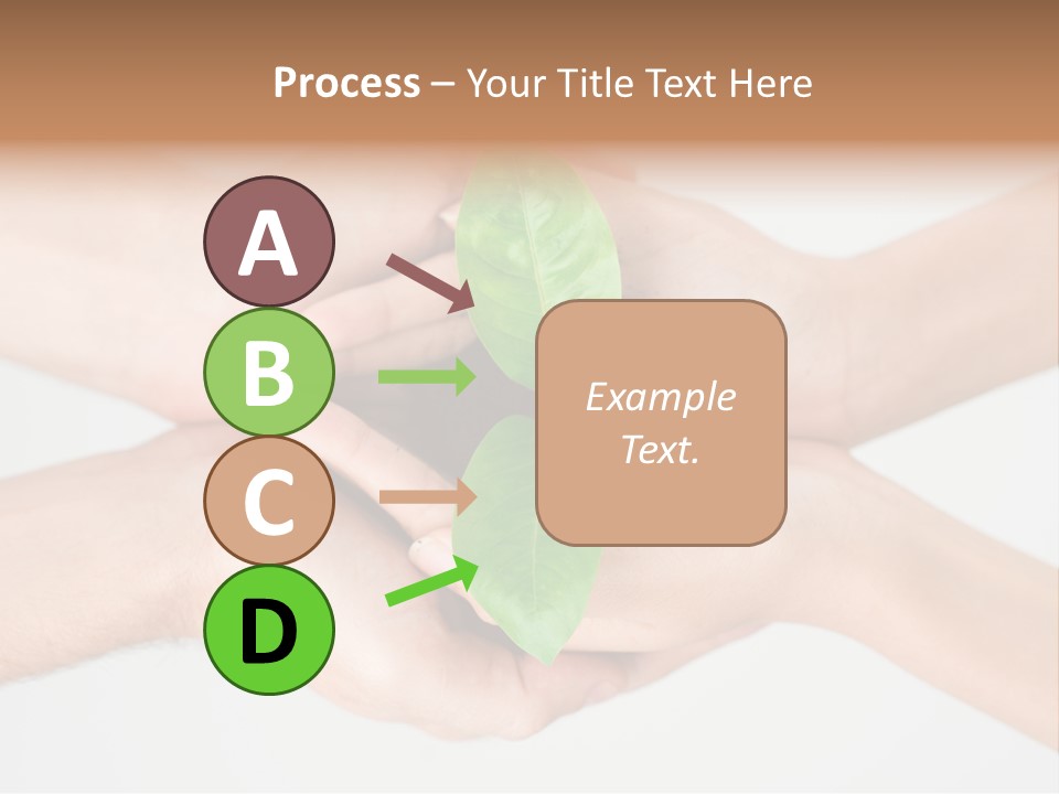 Hold Green Develop PowerPoint Template