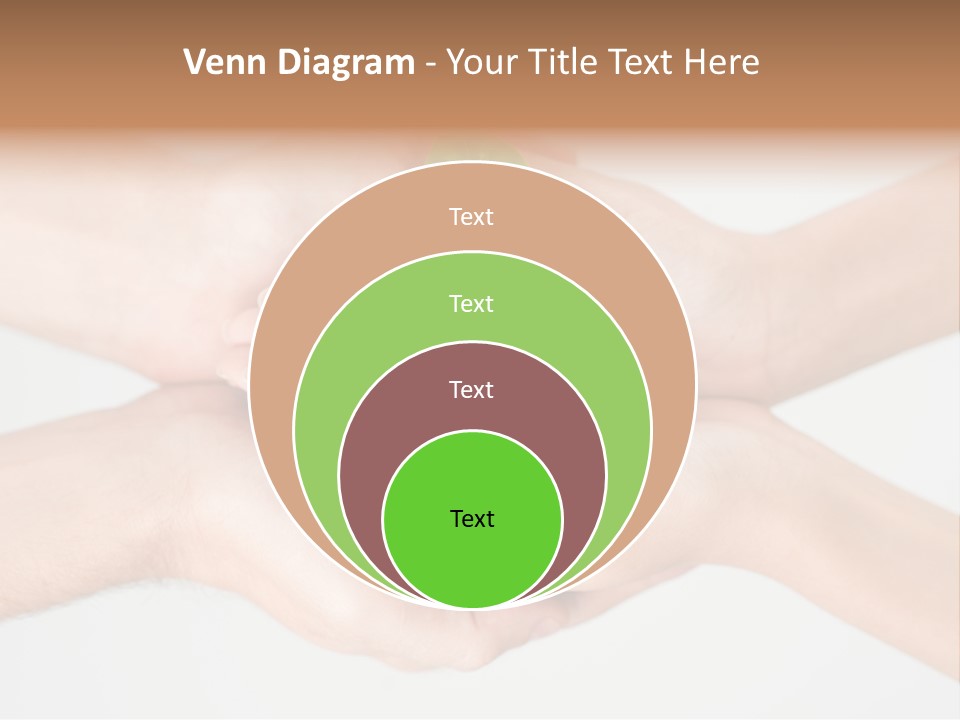 Hold Green Develop PowerPoint Template