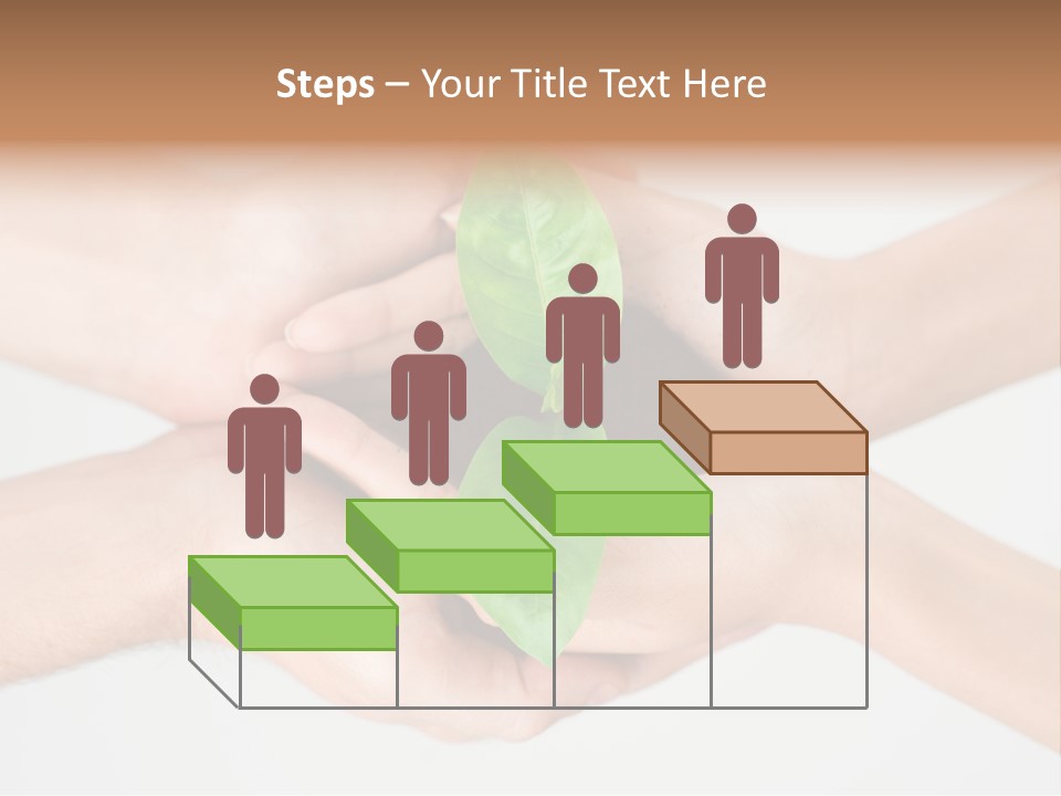 Hold Green Develop PowerPoint Template