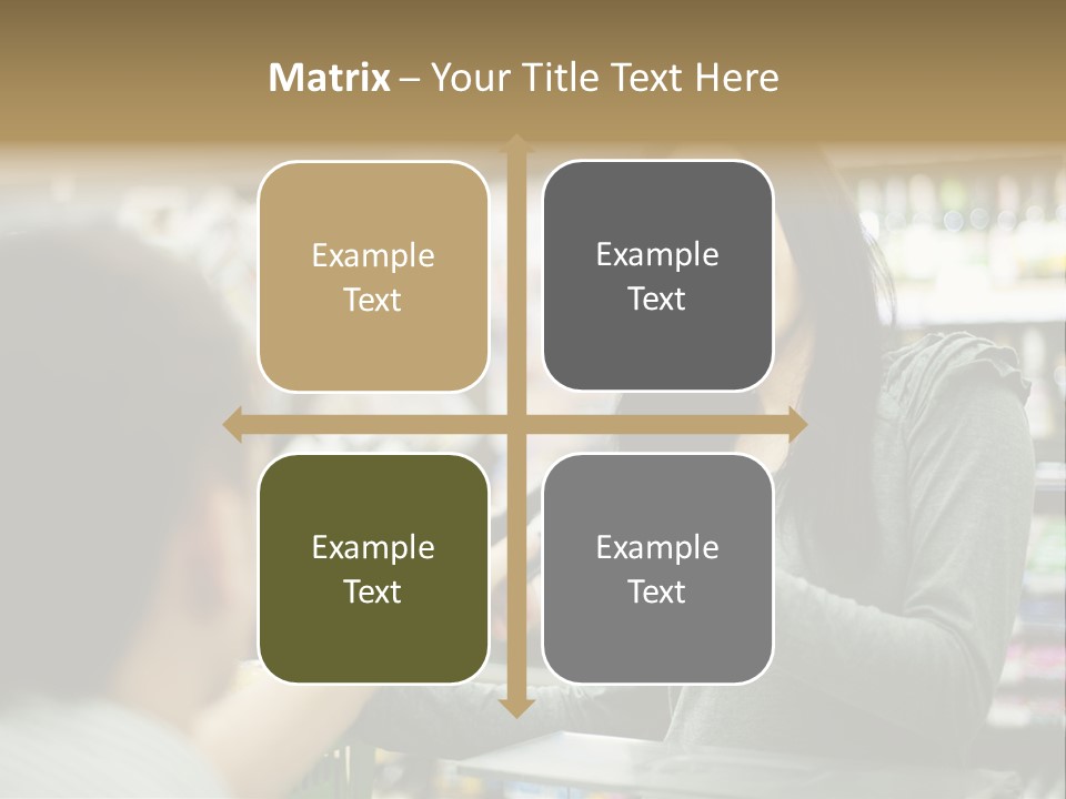 Receipt Cash Register Human Finger PowerPoint Template