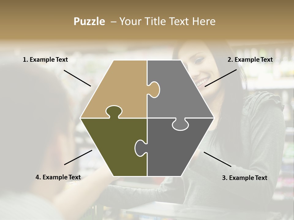 Receipt Cash Register Human Finger PowerPoint Template