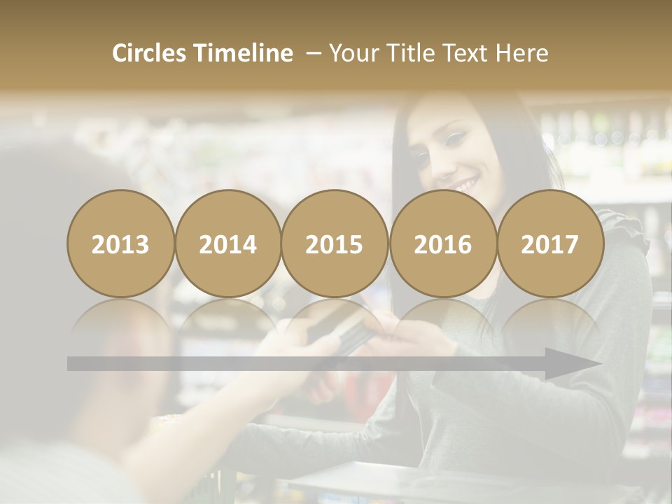 Receipt Cash Register Human Finger PowerPoint Template