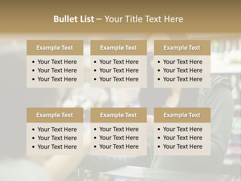 Receipt Cash Register Human Finger PowerPoint Template