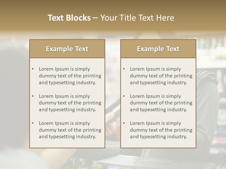 Receipt Cash Register Human Finger PowerPoint Template