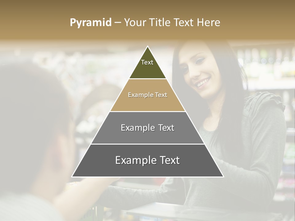 Receipt Cash Register Human Finger PowerPoint Template