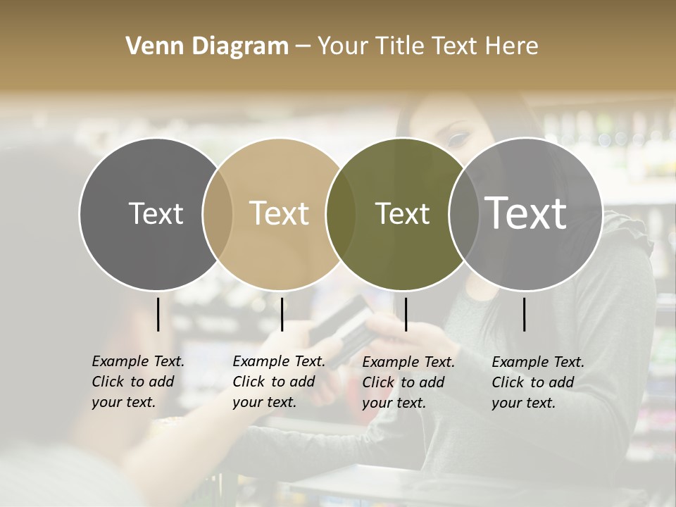 Receipt Cash Register Human Finger PowerPoint Template