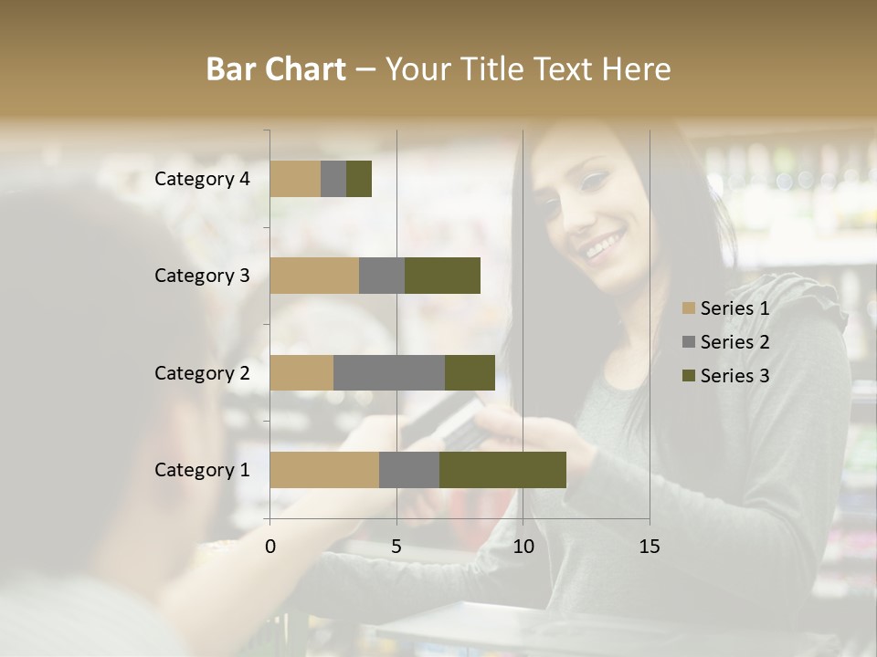 Receipt Cash Register Human Finger PowerPoint Template