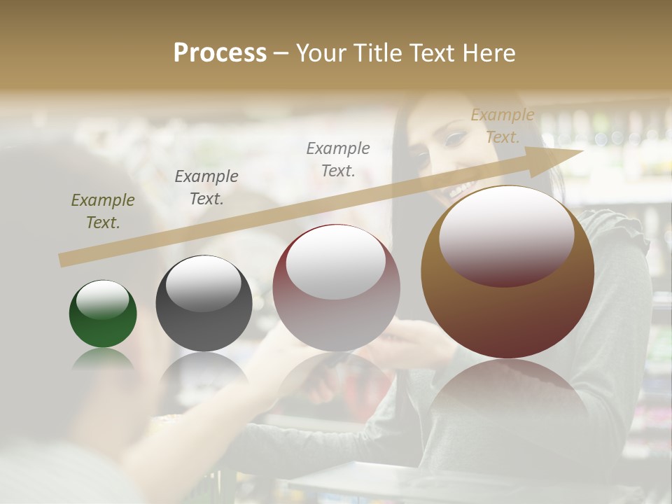 Receipt Cash Register Human Finger PowerPoint Template