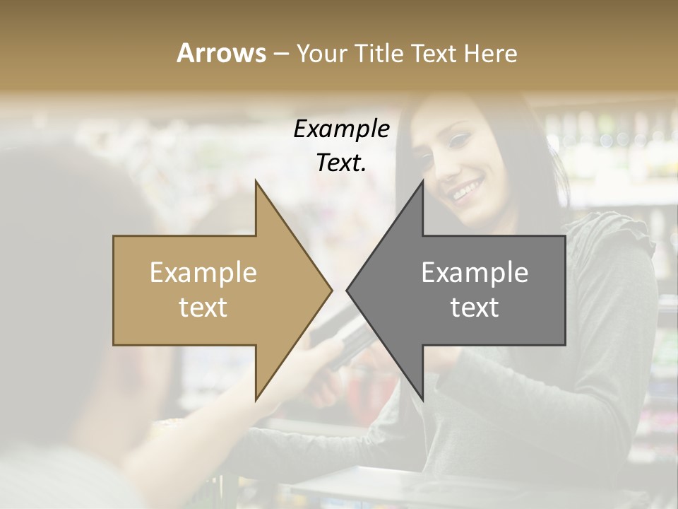 Receipt Cash Register Human Finger PowerPoint Template