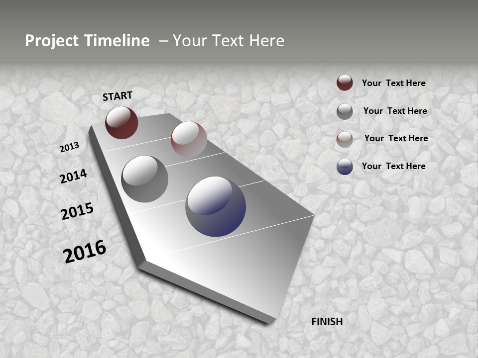 Gray Material Closeup PowerPoint Template
