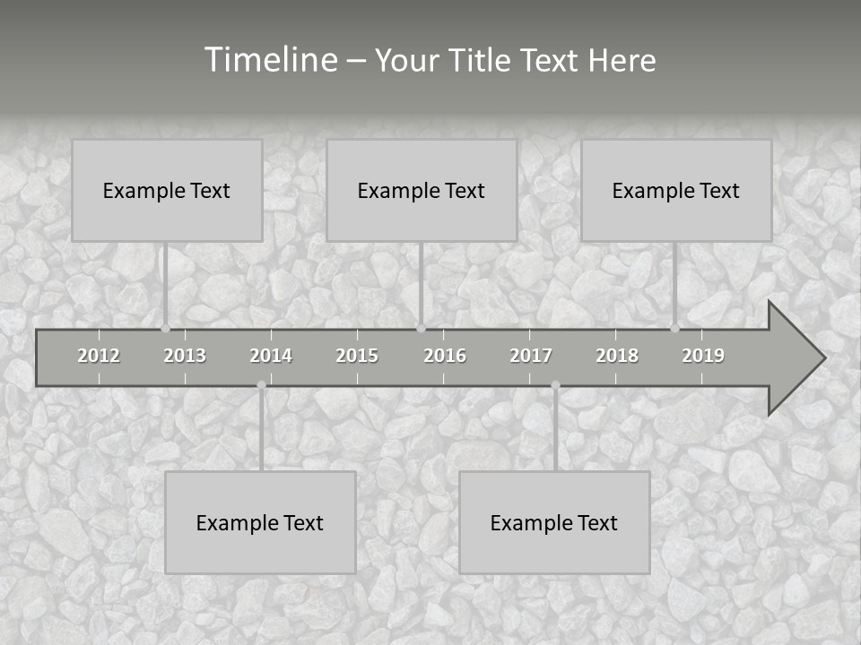 Gray Material Closeup PowerPoint Template