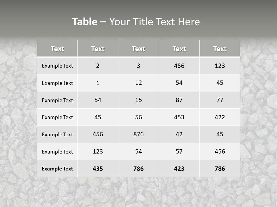 Gray Material Closeup PowerPoint Template