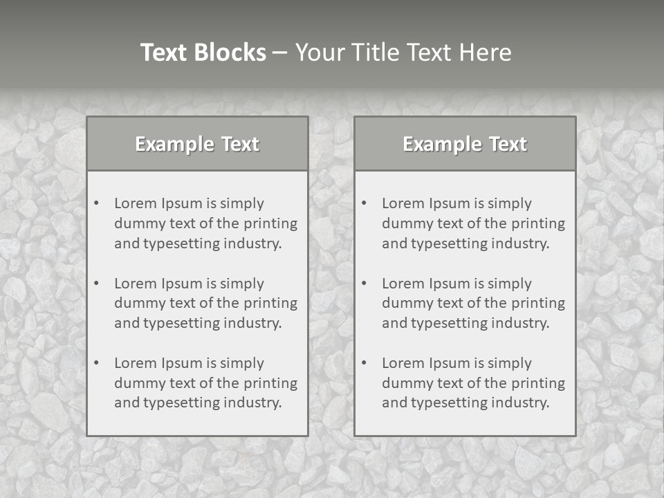 Gray Material Closeup PowerPoint Template