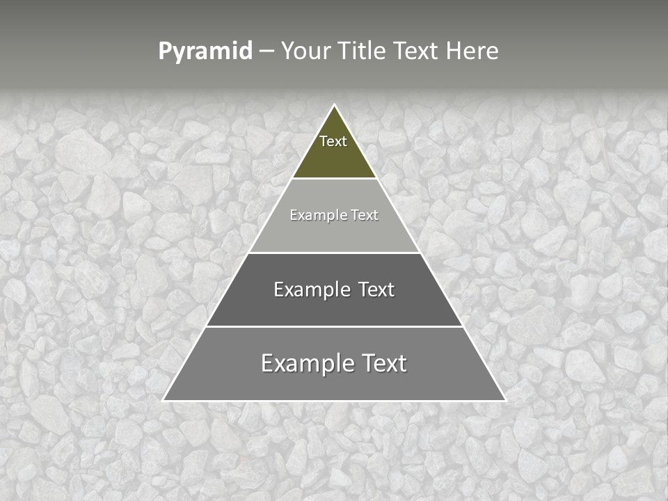 Gray Material Closeup PowerPoint Template