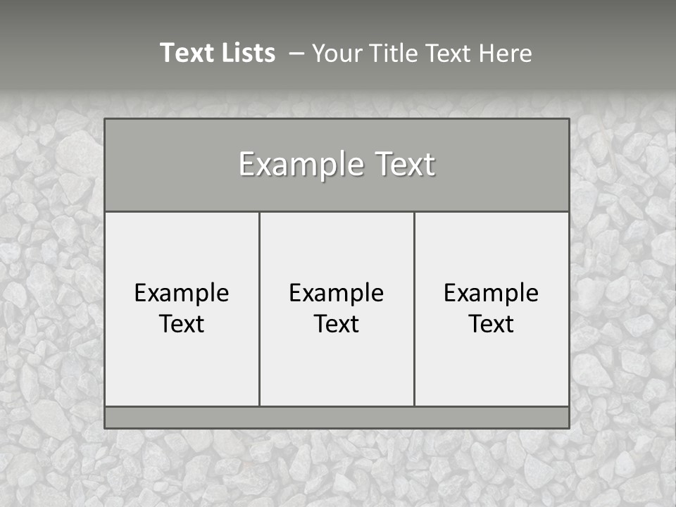 Gray Material Closeup PowerPoint Template